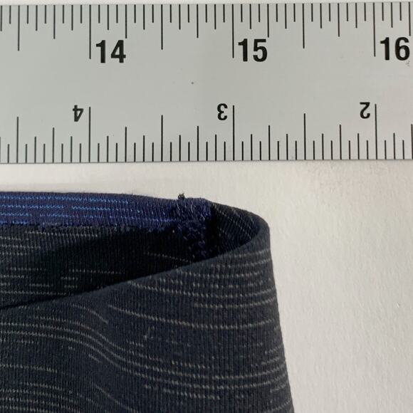 Outdoor Voices XL Kneecap Crop Leggings Space Dye Gray Blue Two Tone - Picture 6 of 8